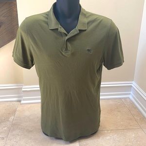 Burberry polo shirt in green